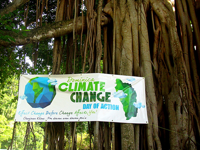 Dominica Climate change gathering